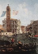 MARIESCHI, Michele The Grand Canal with the Fishmarket (detail) sgh oil painting picture wholesale